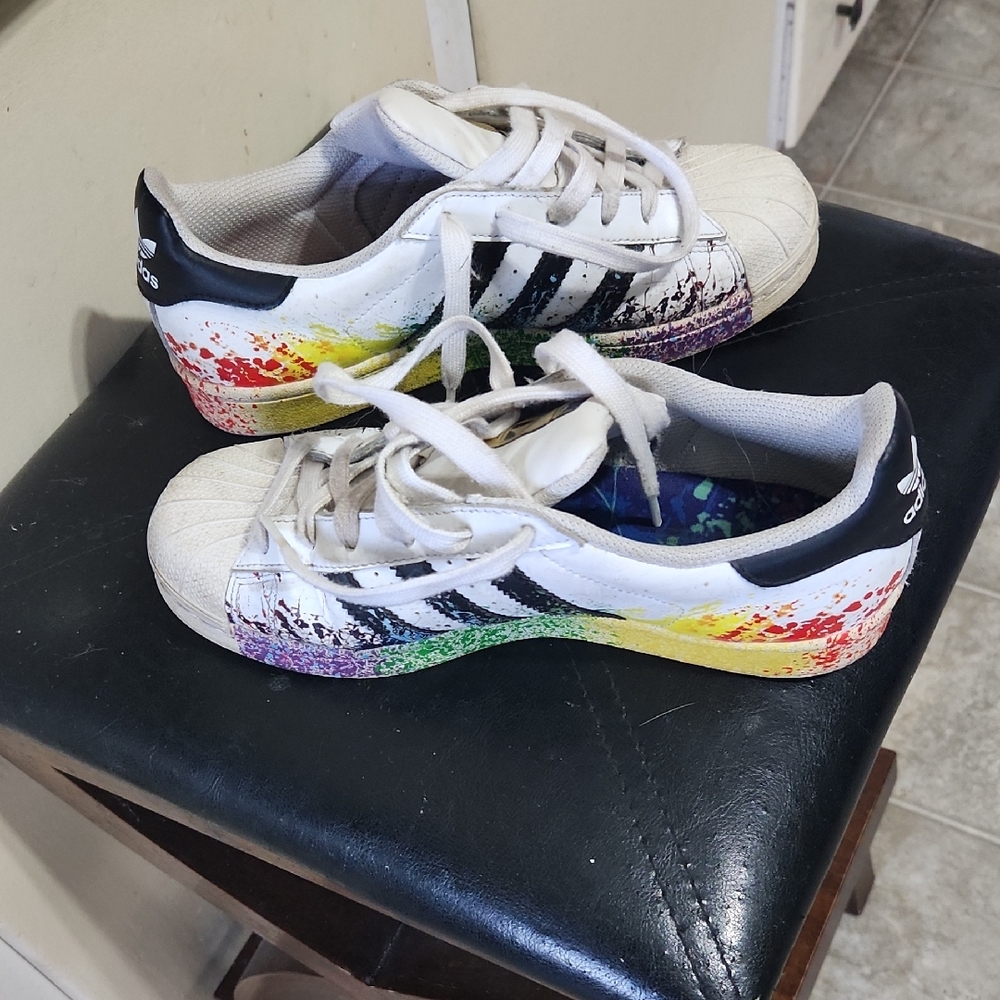Adidas June 2015 pride sneakers
